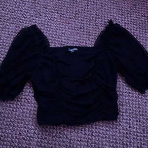 Wild Fable Mesh Crop Top XS